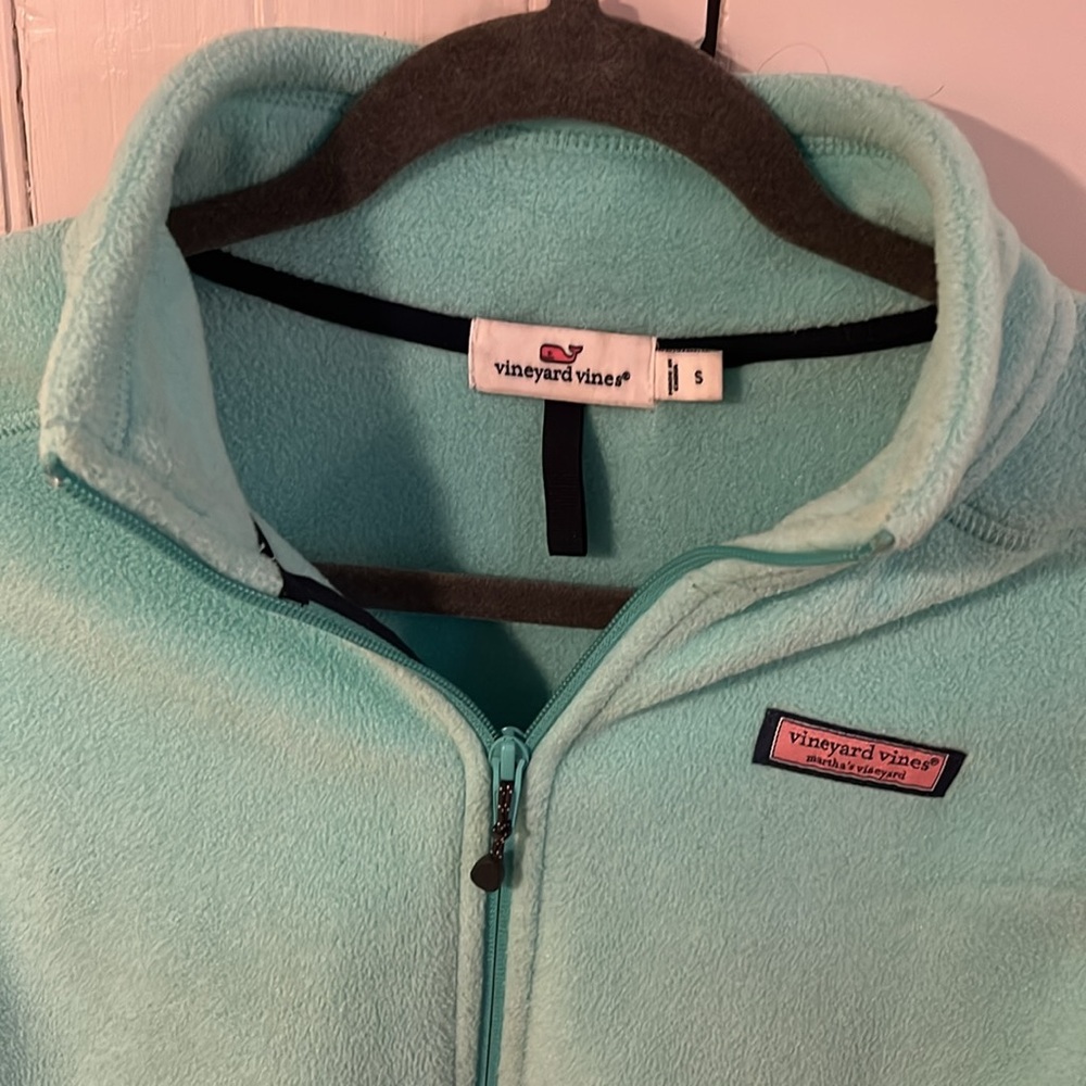 Vineyard Vines Mint Green Fleece and Vest